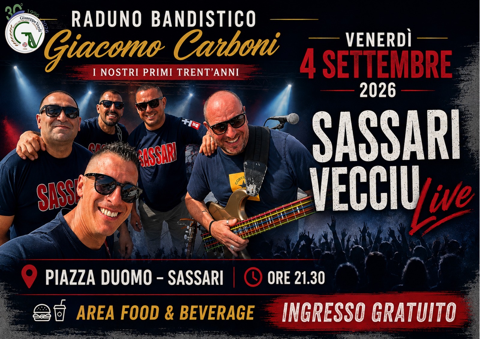 Locandina raduno bandistico 4 settembre